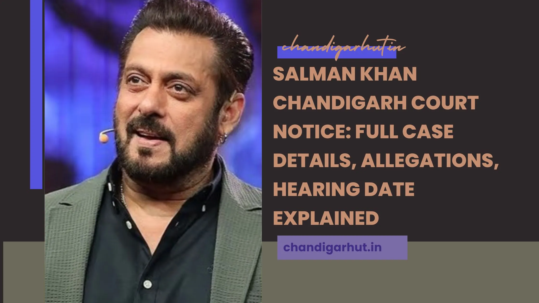 Salman Khan Chandigarh court notice