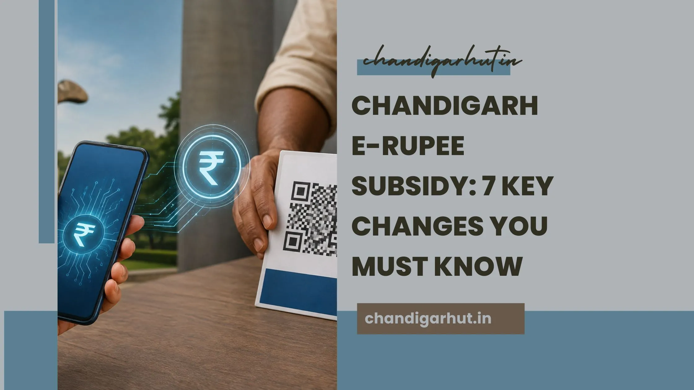 Chandigarh e-rupee subsidy