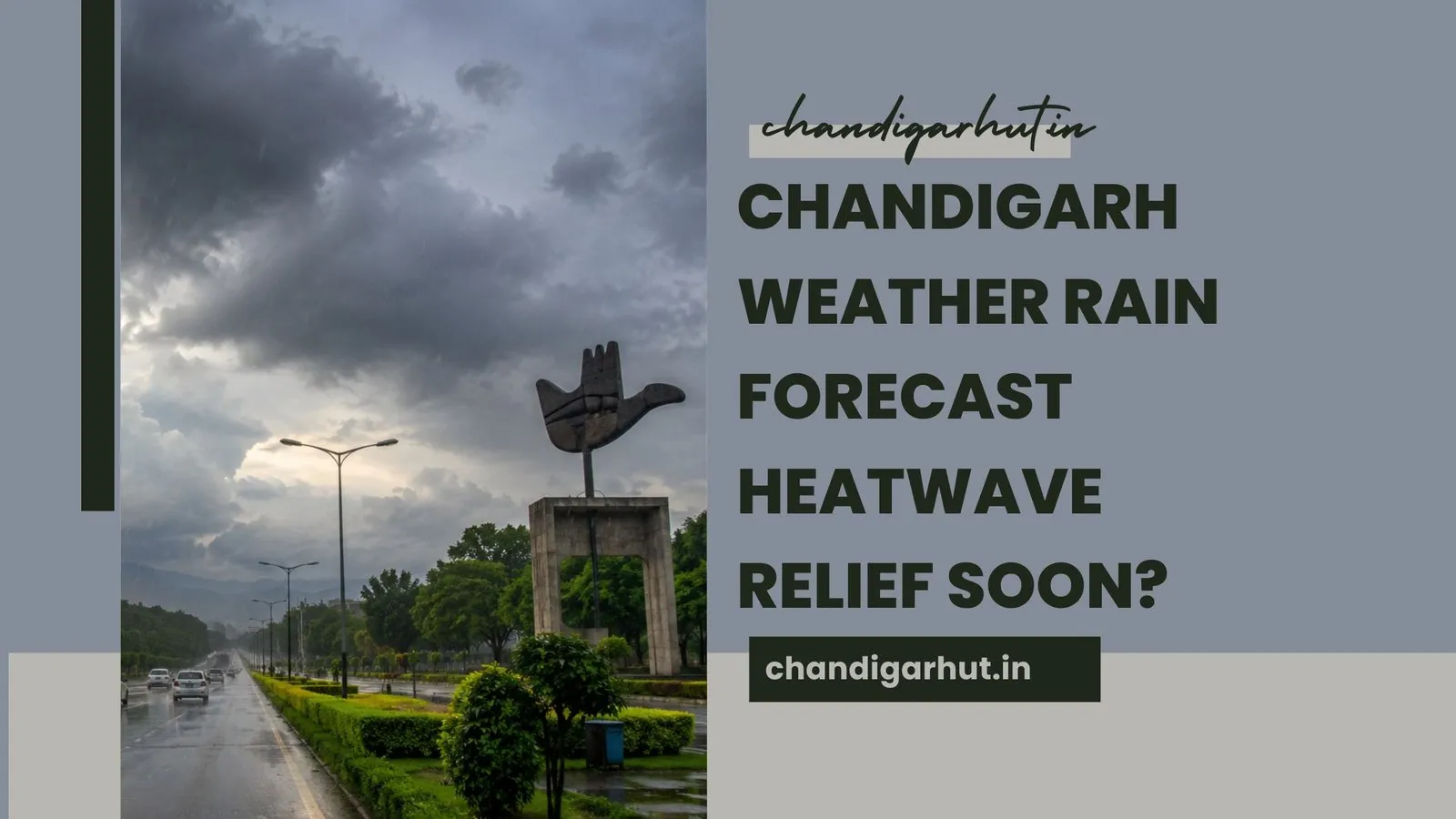 Chandigarh Weather Rain Forecast Heatwave Relief Soon?