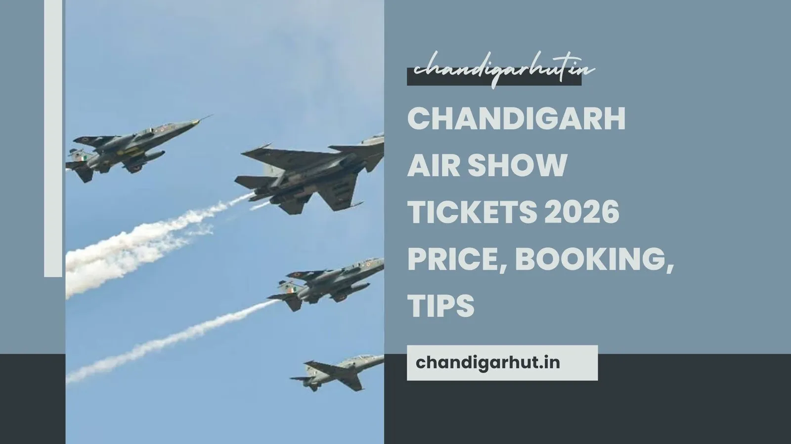 Chandigarh Air Show Tickets 2026 Price, Booking, Tips