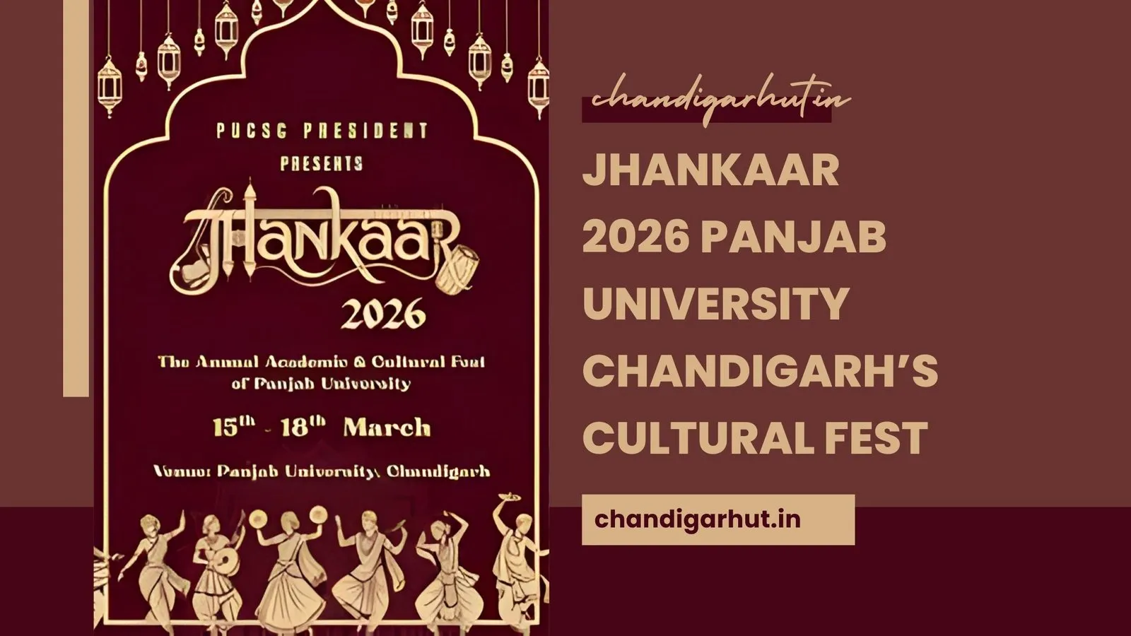 Jhankaar 2026 Panjab University Chandigarh’s Cultural Fest