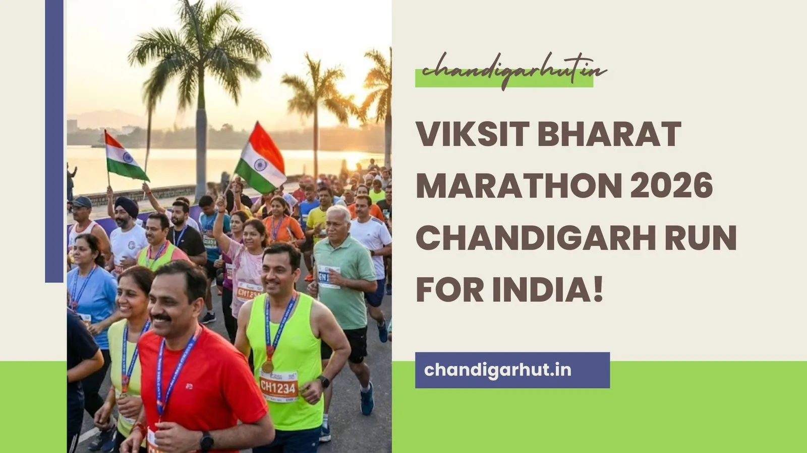 Viksit Bharat Marathon 2026 Chandigarh Run for India!
