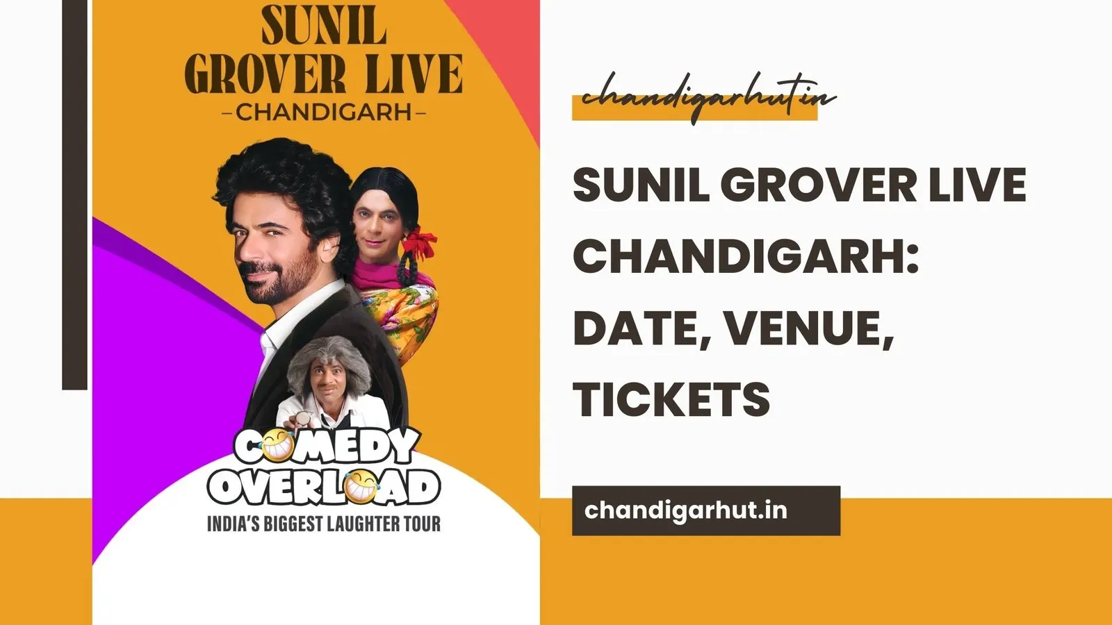 Sunil Grover Live Chandigarh When Laughter Becomes a Collective Memory