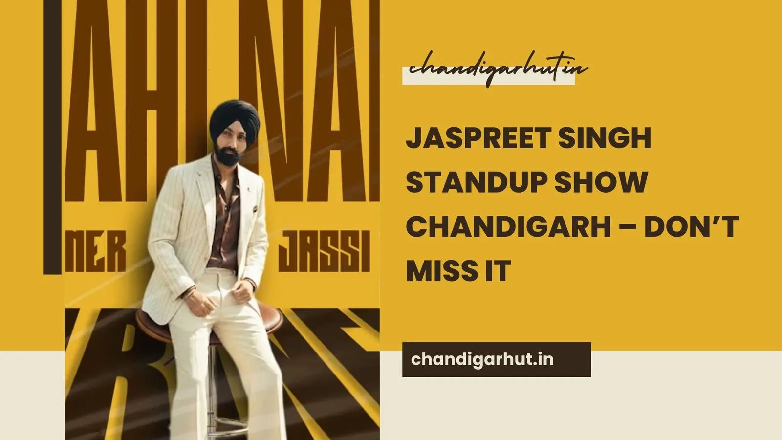 Jaspreet Singh Standup Show Chandigarh – Don’t Miss It!