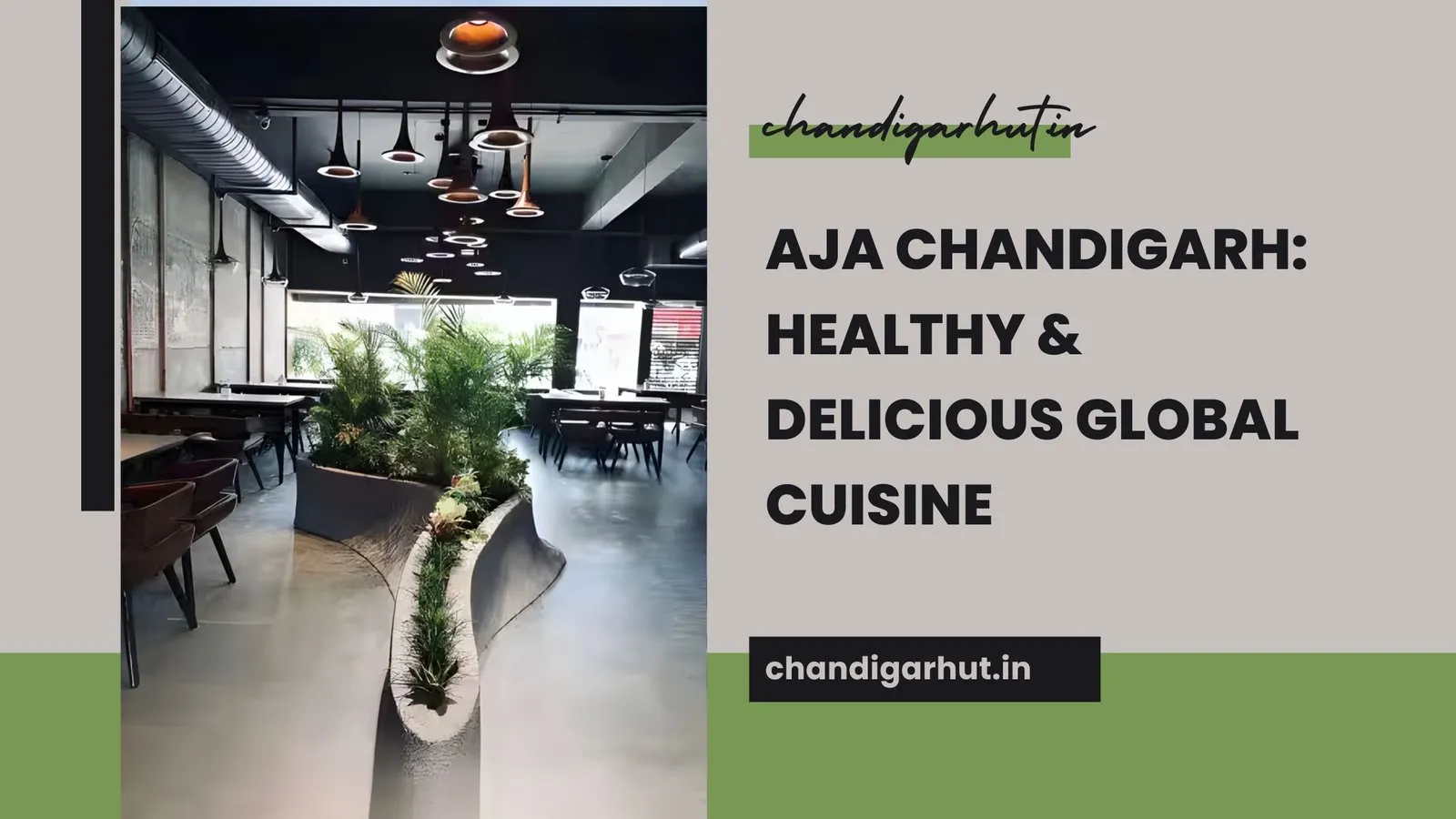 AJA Chandigarh: Healthy &amp; Delicious Global Cuisine