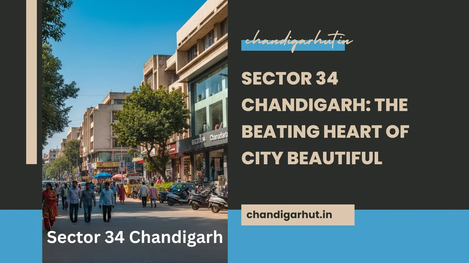 Sector 34 Chandigarh: The Beating Heart of City Beautiful