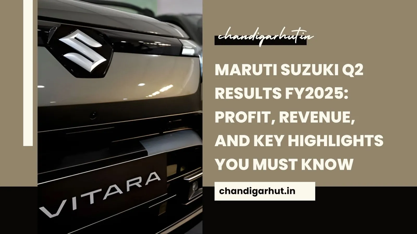 Maruti Suzuki Q2 Results FY2025: Profit, Revenue, and Key Highlights You Must Know