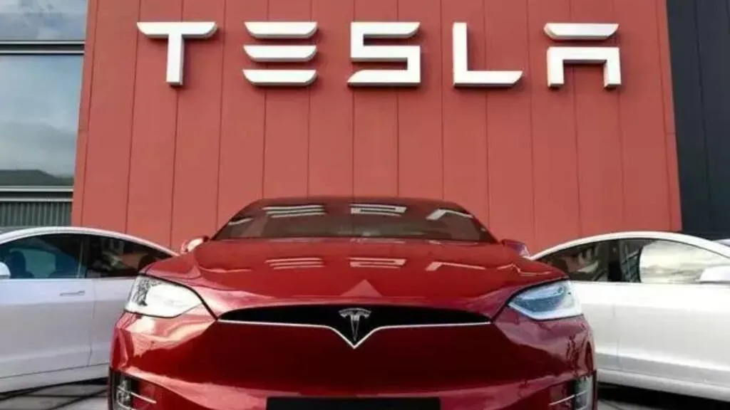 tesla share price