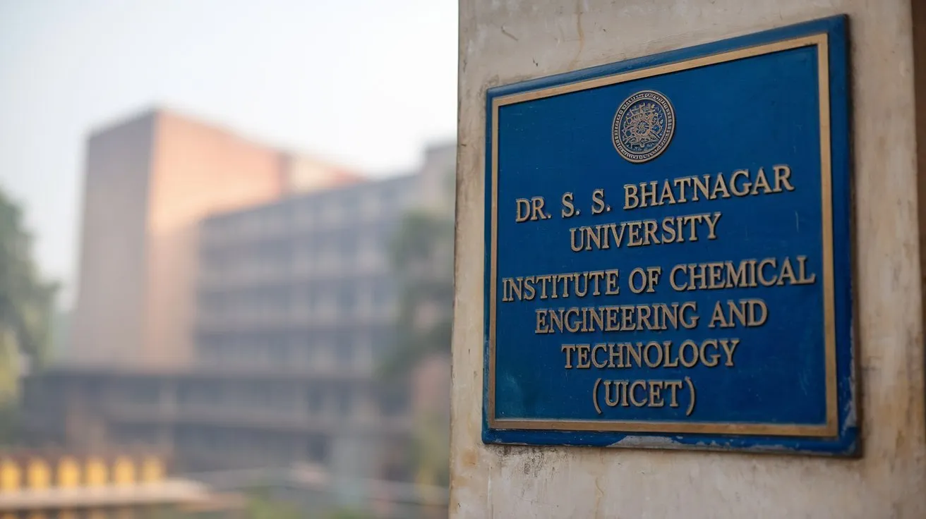 Dr. Shanti Swarup Bhatnagar University Institute of Chemical Engineering and Technology (UICET): A Legacy of Excellence