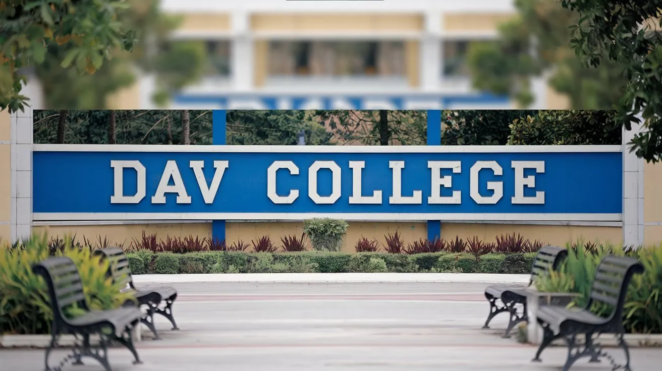 DAV College, Chandigarh : Shaping Futures with Excellence and Legacy