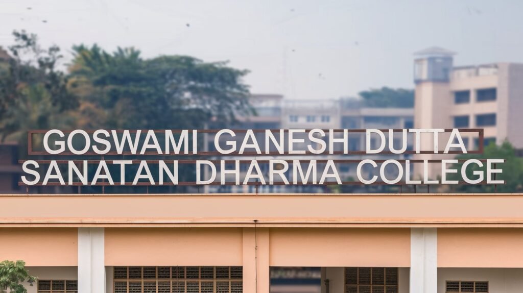 Goswami Ganesh Dutta Sanatan Dharma College (GGDSD)