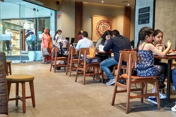 inside starbucks