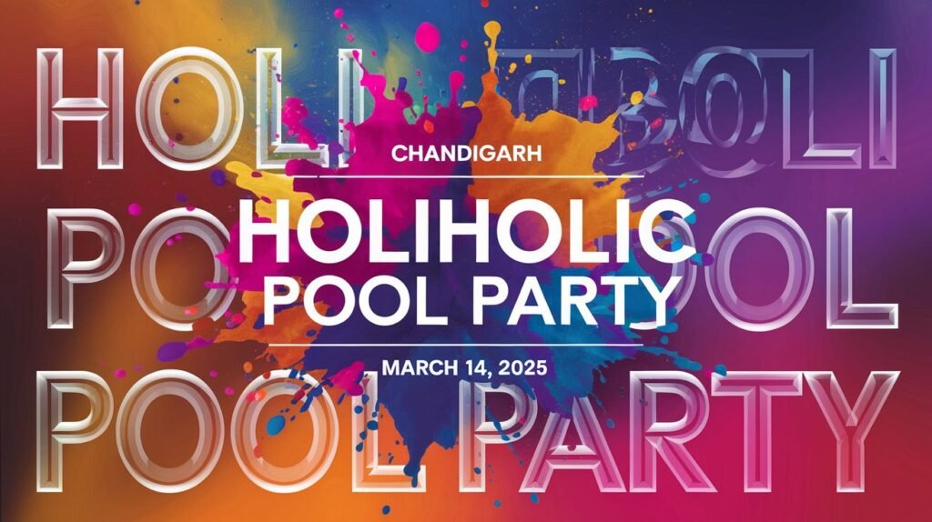 HOLIHOLIC 2025 Chandigarh – Tricity’s Biggest Holi Pool Party! 6 HOLIHOLIC 2025 Chandigarh