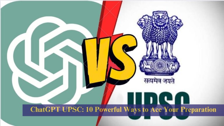 ChatGPT UPSC