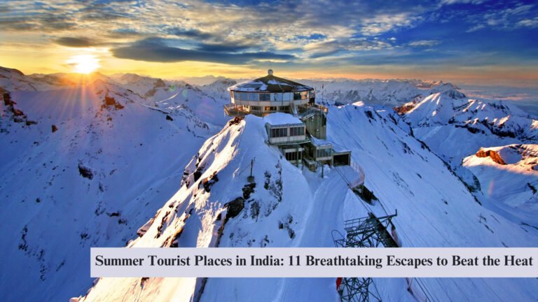 summer tourist places in India