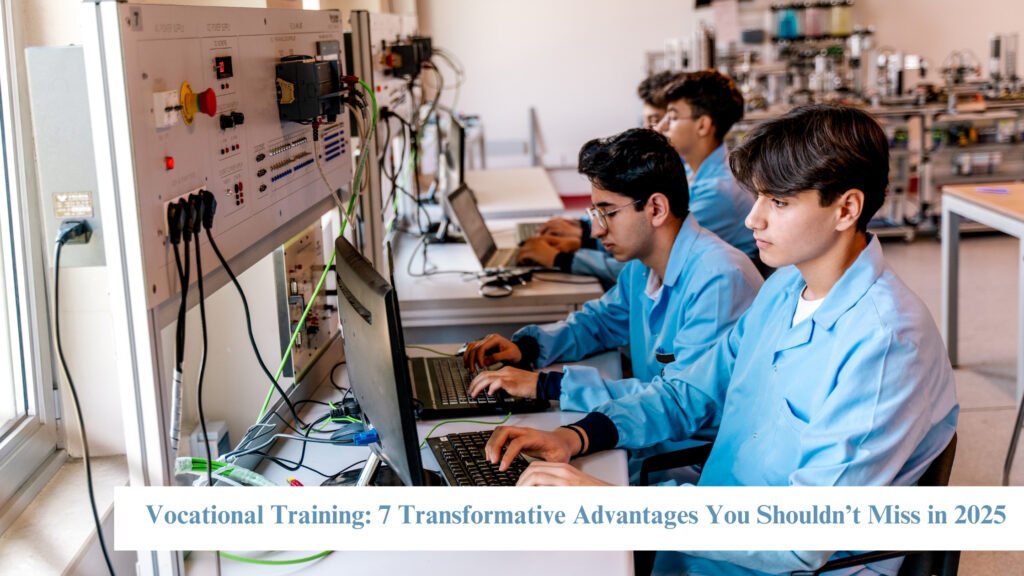 Vocational Training: 7 Transformative Advantages You Shouldn’t Miss in 2025 6 vocational training