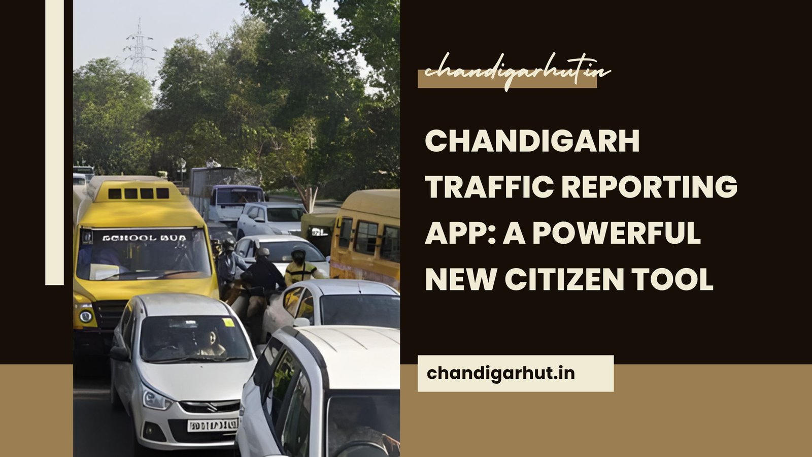 Chandigarh traffic reporting app