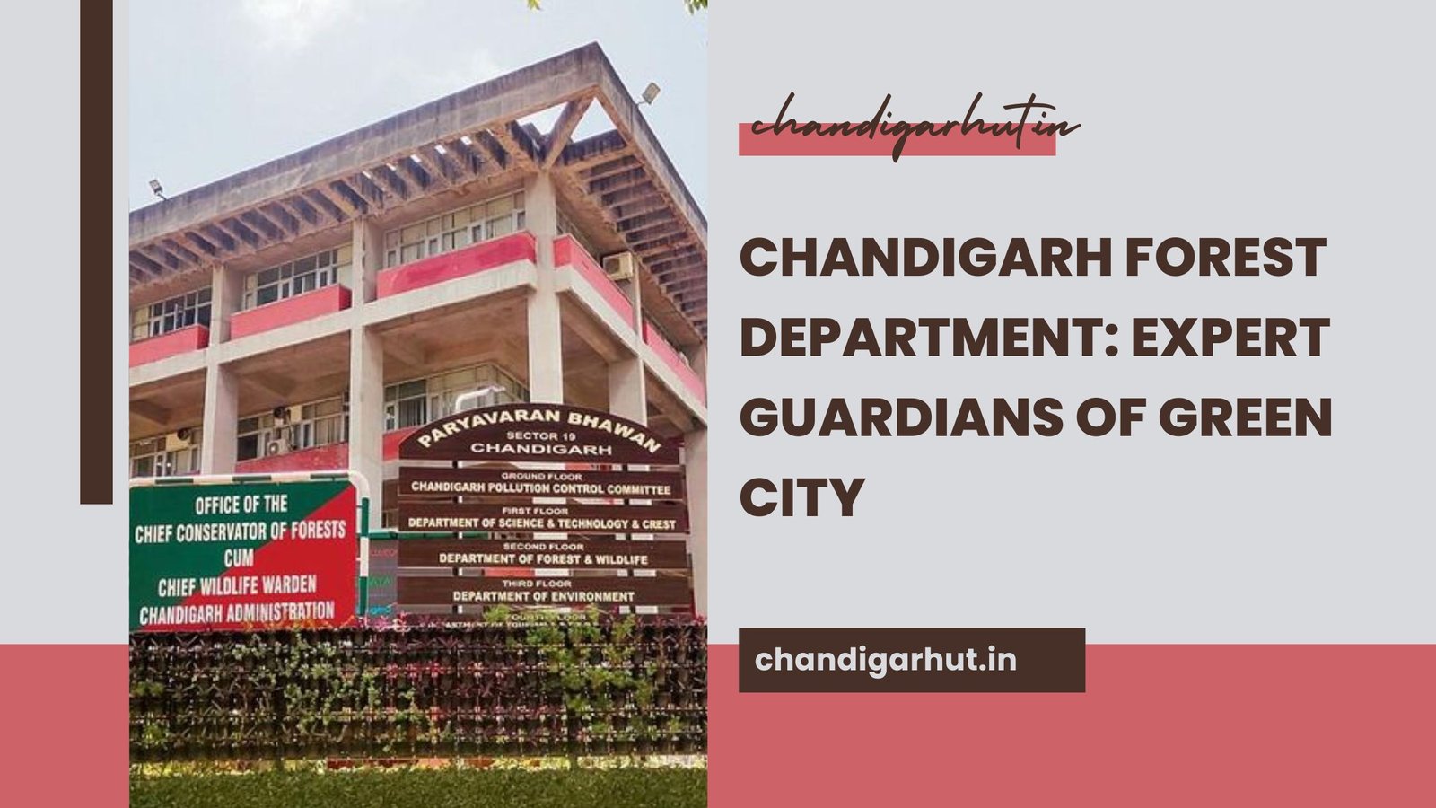 chandigarh forest department