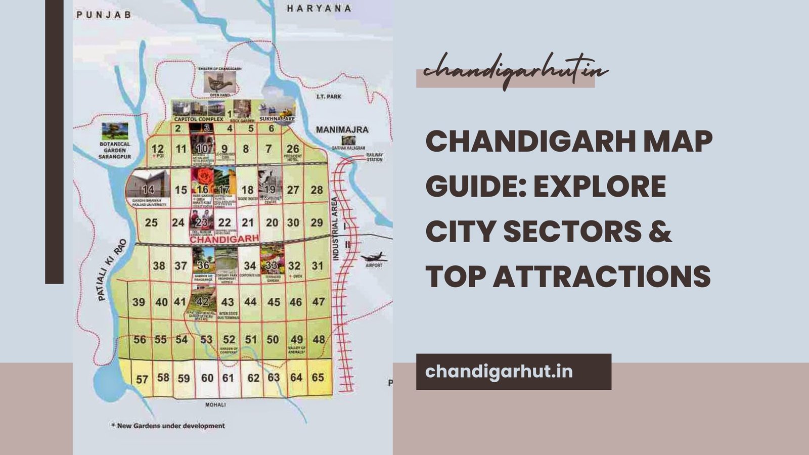chandigarh map