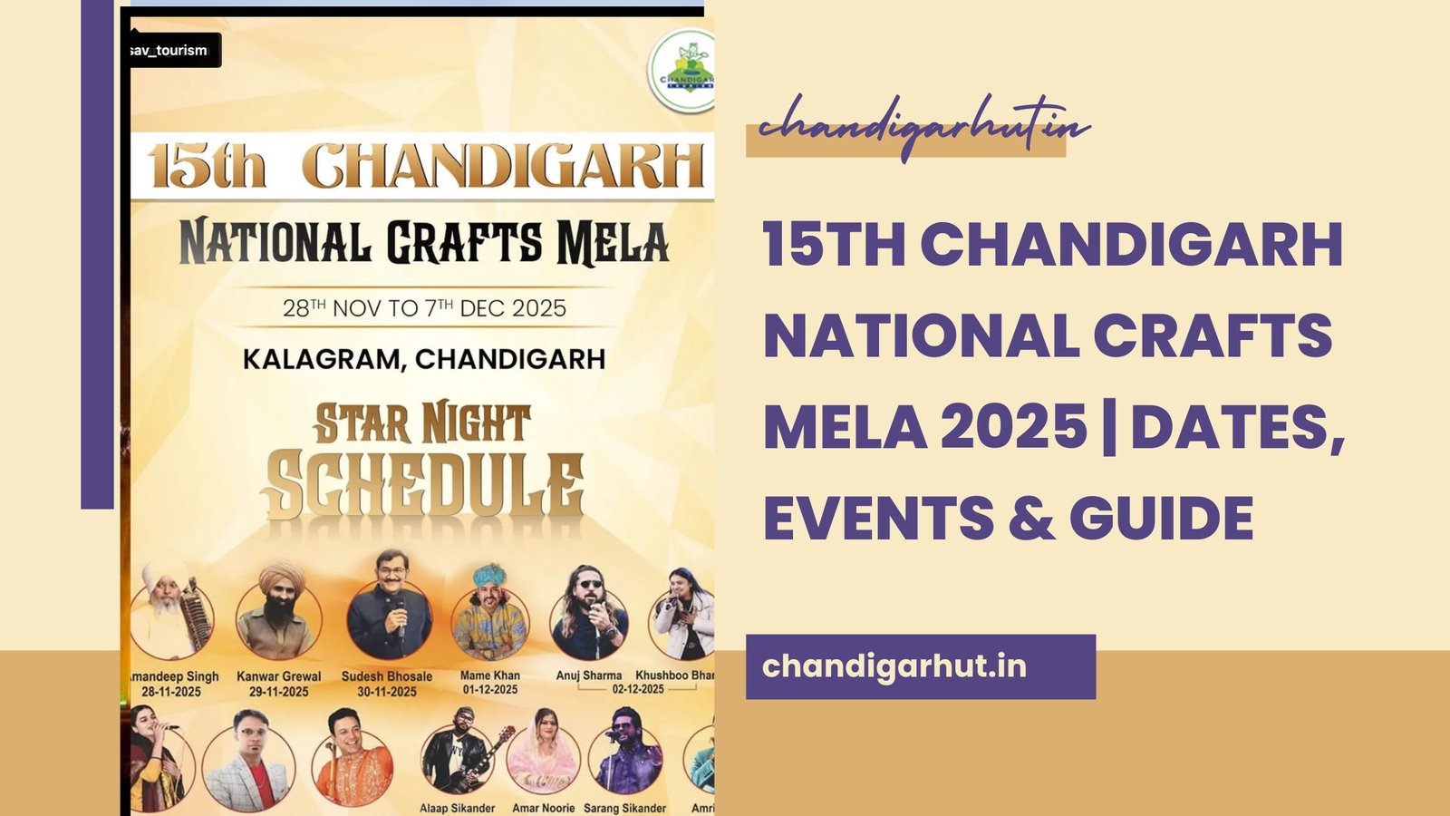 15th Chandigarh National Crafts Mela 2025