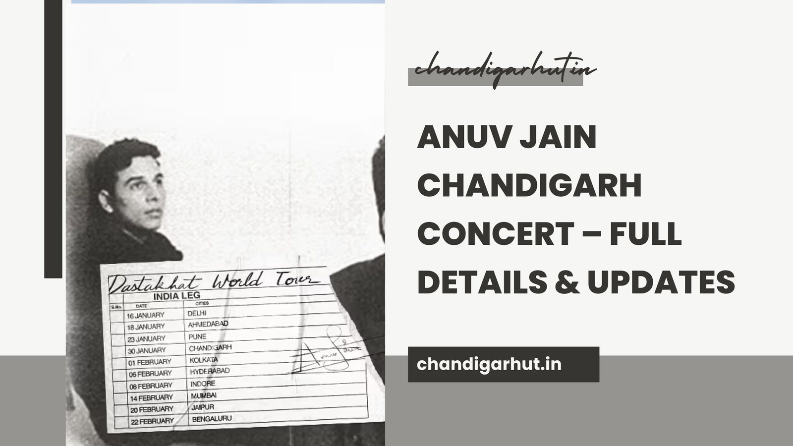 Anuv Jain Chandigarh Concert