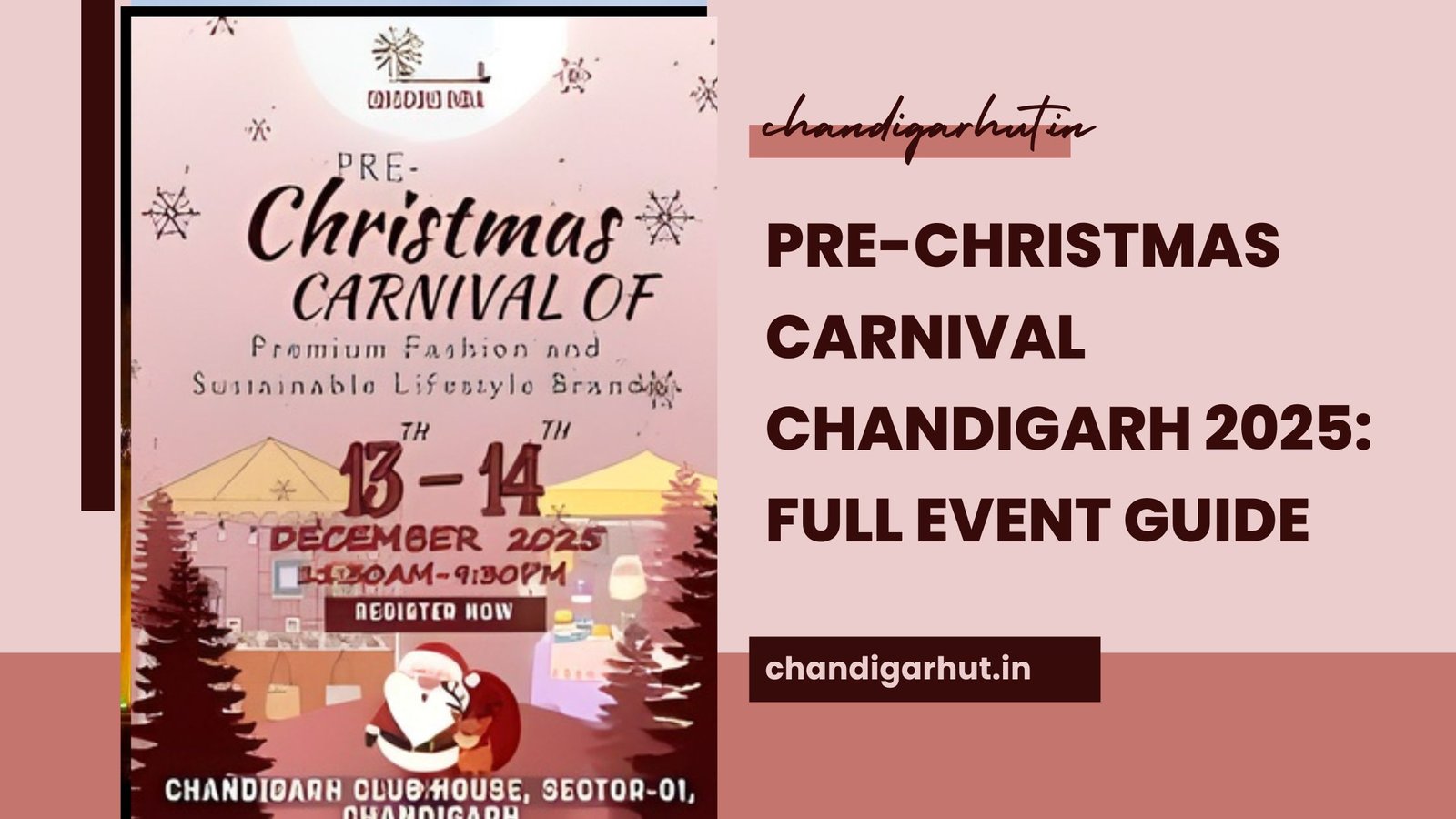 Pre-Christmas Carnival Chandigarh 2025