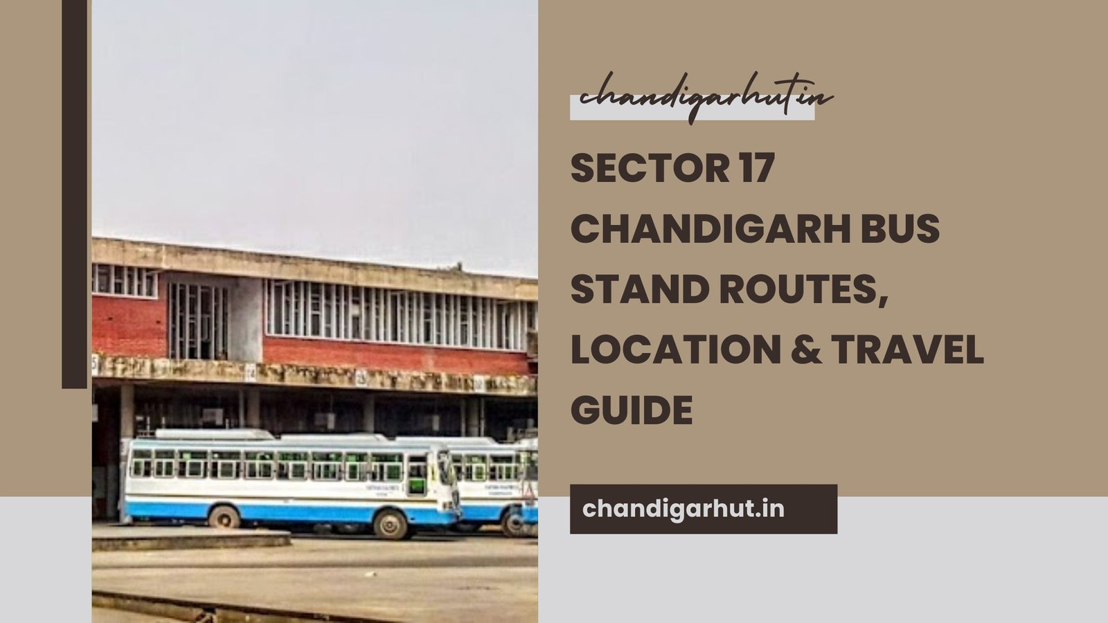 Sector 17 Chandigarh Bus Stand