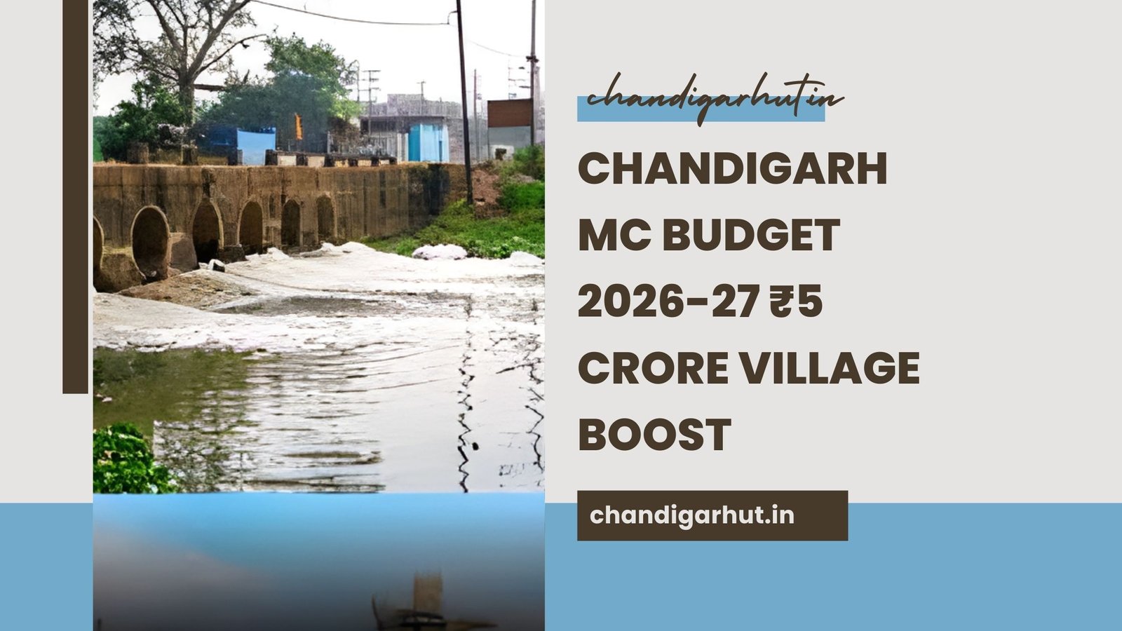 Chandigarh MC Budget 2026-27