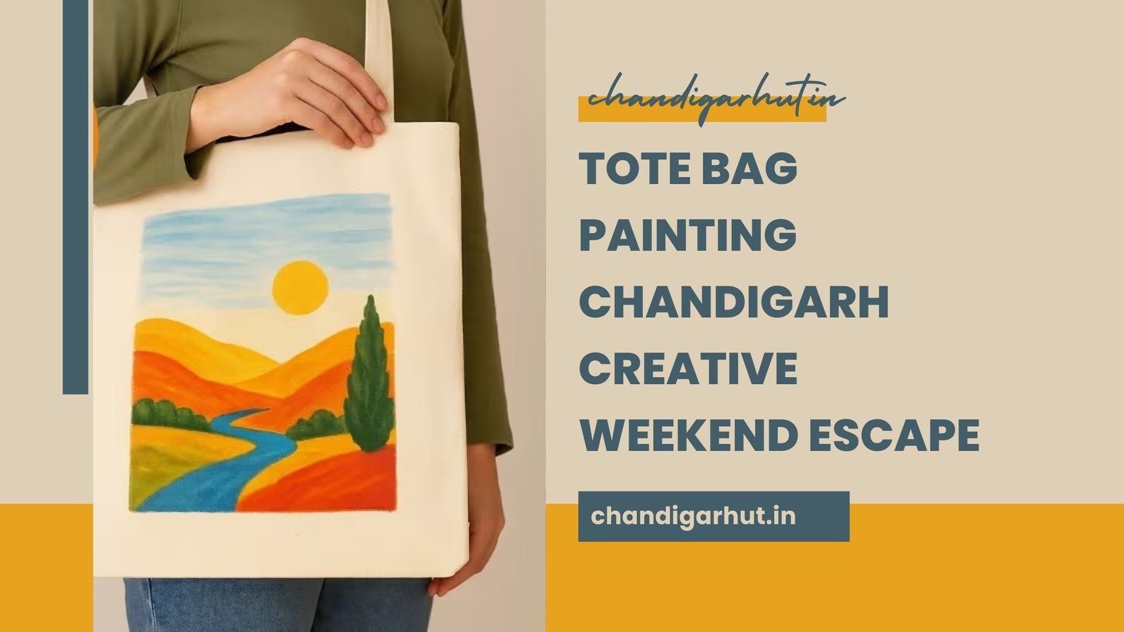 Tote Bag Painting Chandigarh