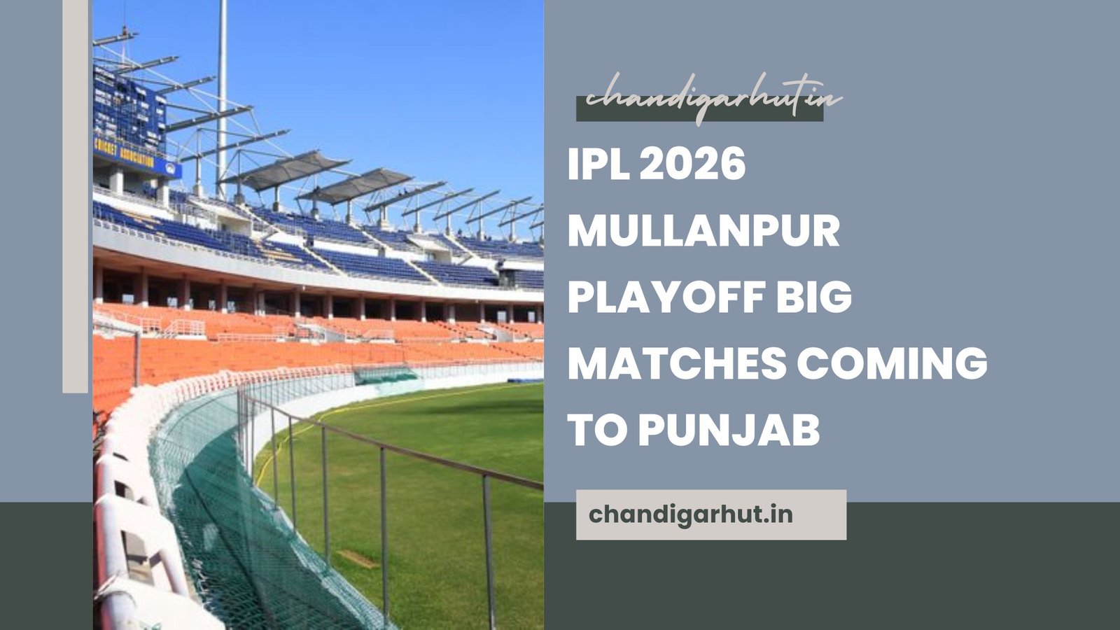 IPL 2026 Mullanpur Playoff