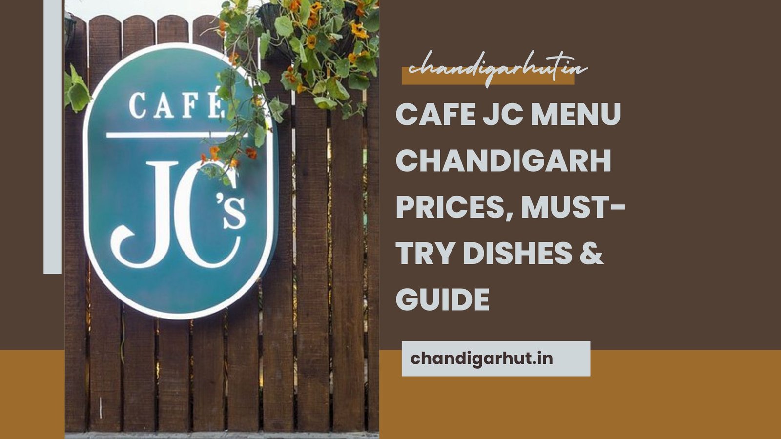 Cafe JC Menu